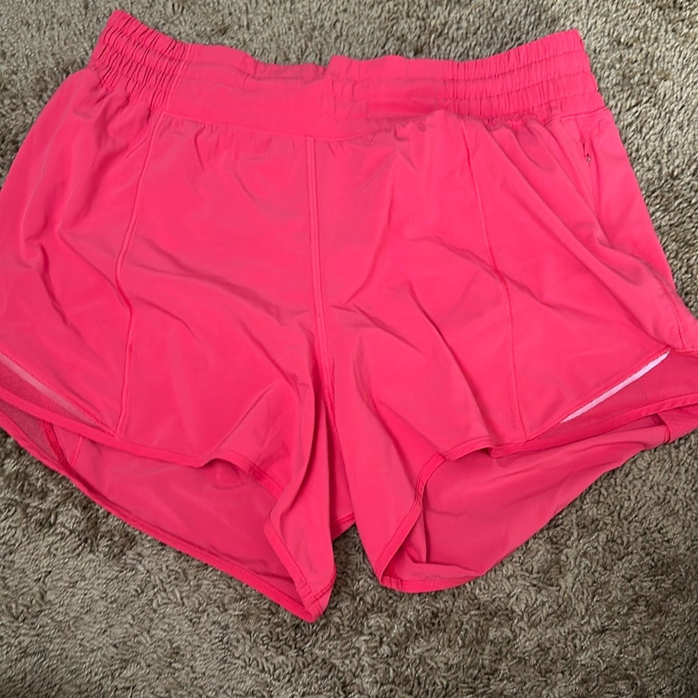 Women's Pink Athletic Shorts